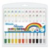 Bazic Products Washable Silky Gel Crayons, 24 Colors Per Set, 48PK 2562